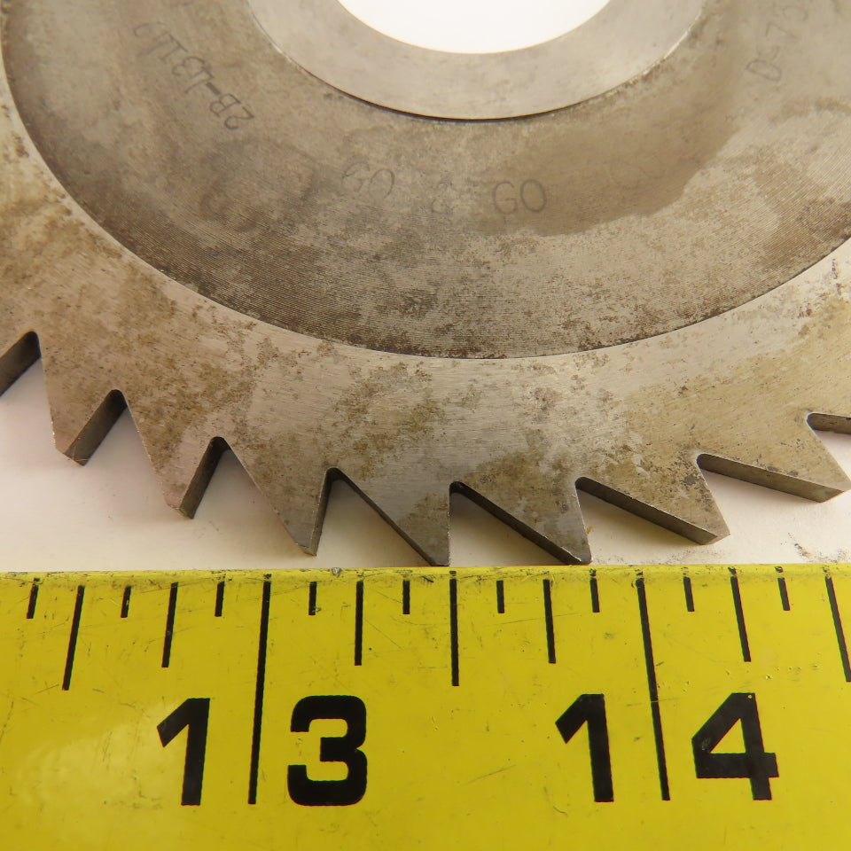 5" x 1/8" Slitter Blade 40 Teeth 1-1/4" Keyed Bore