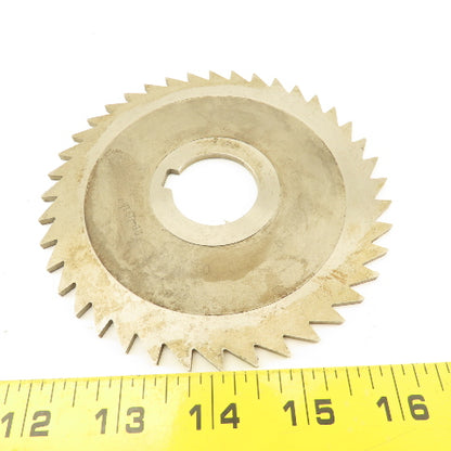 5" x 1/8" Slitter Blade 40 Teeth 1-1/4" Keyed Bore