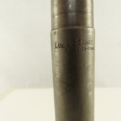 Cleveland 1-7/16 Chucking Reamer 4MT Shank 10 Flute 3"L Flutes 9" Projection