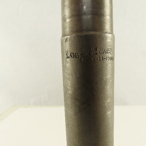 Cleveland 1-7/16 Chucking Reamer 4MT Shank 10 Flute 3"L Flutes 9" Projection