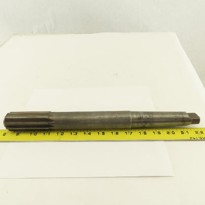 Cleveland 1-7/16 Chucking Reamer 4MT Shank 10 Flute 3"L Flutes 9" Projection