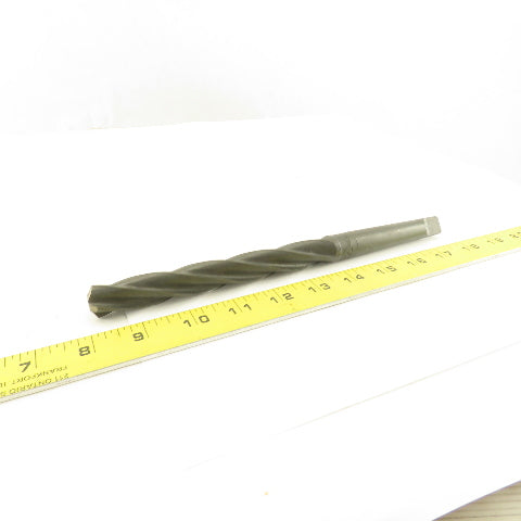 Cle-Forge 47/64" Dia. 4 Flute Flat Bottom Drill 2MT 6" Flute Length