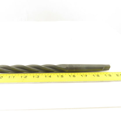 Cle-Forge 47/64" Dia. 4 Flute Flat Bottom Drill 2MT 6" Flute Length
