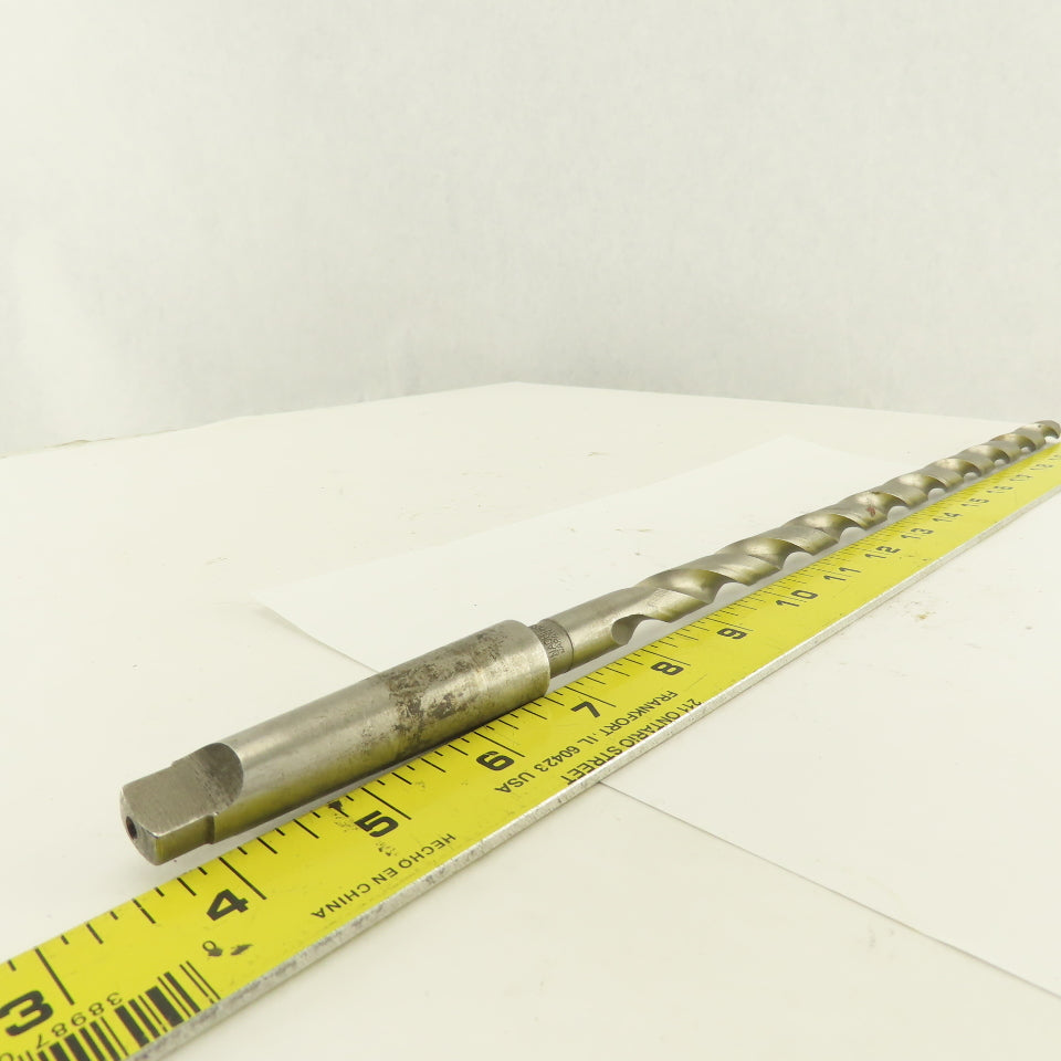 Nachi 1/2" Dia. 2 Flute Twist Drill 2MT Extra Length 17-1/2" OAL