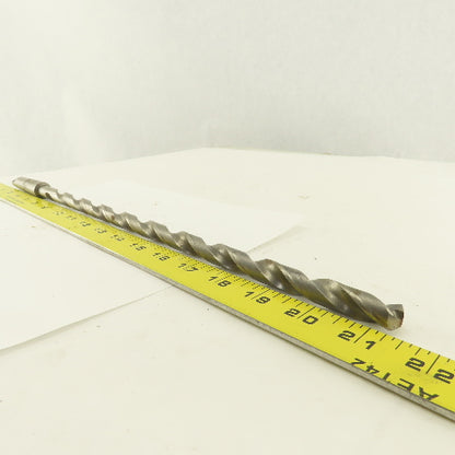 Nachi 1/2" Dia. 2 Flute Twist Drill 2MT Extra Length 17-1/2" OAL