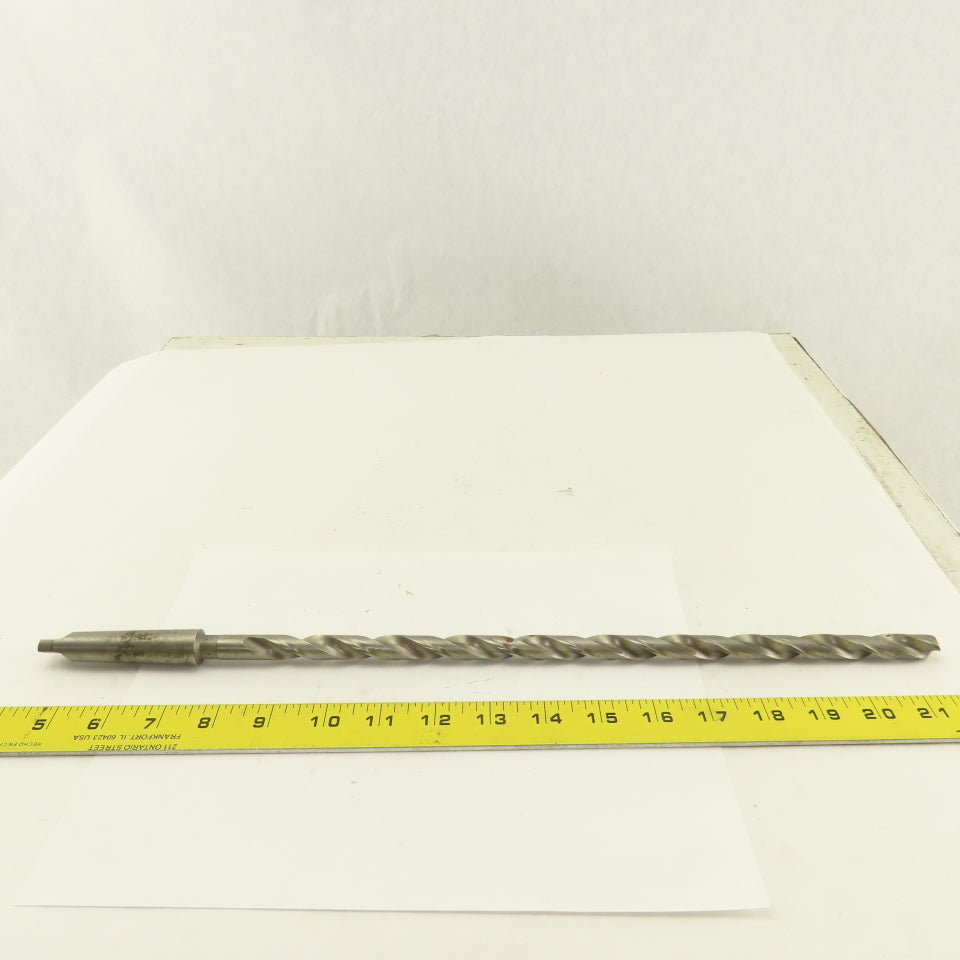 Nachi 1/2" Dia. 2 Flute Twist Drill 2MT Extra Length 17-1/2" OAL