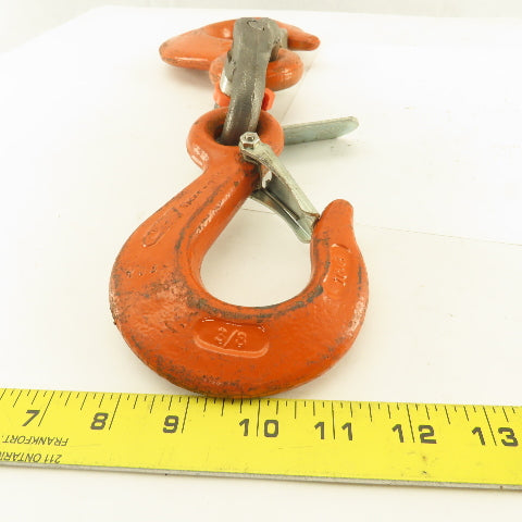 CM Herc-Alloy 1/2" x 3/8" Linked Chain Hook Adapter Hammerlok Certified 7100 WLL