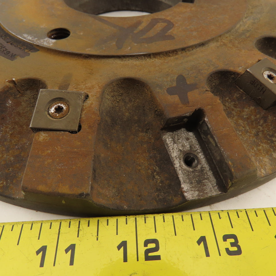 Ingersoll 10-3/4" Indexing Insert Holder Face Mill 3" Keyed Bore