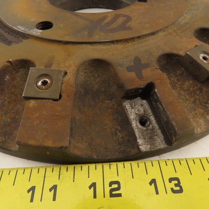 Ingersoll 10-3/4" Indexing Insert Holder Face Mill 3" Keyed Bore