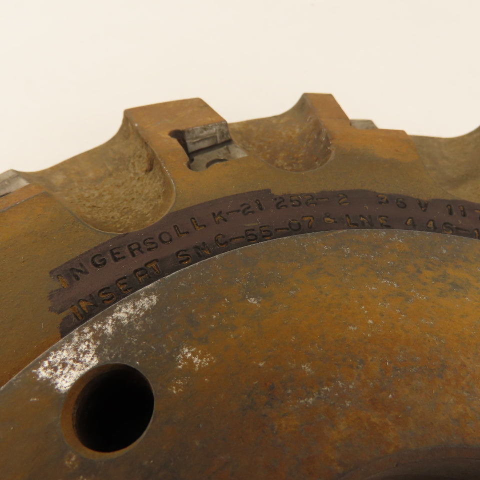 Ingersoll 10-3/4" Indexing Insert Holder Face Mill 3" Keyed Bore