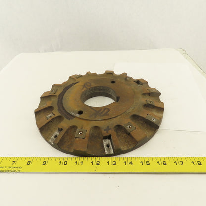 Ingersoll 10-3/4" Indexing Insert Holder Face Mill 3" Keyed Bore
