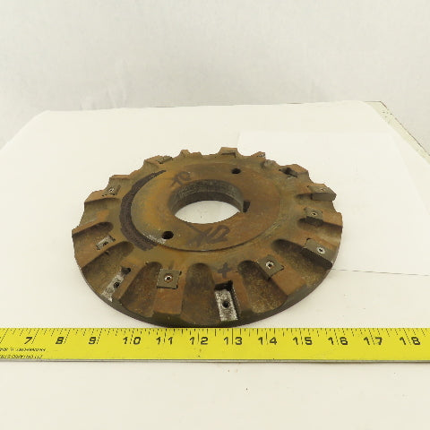 Ingersoll 10-3/4" Indexing Insert Holder Face Mill 3" Keyed Bore