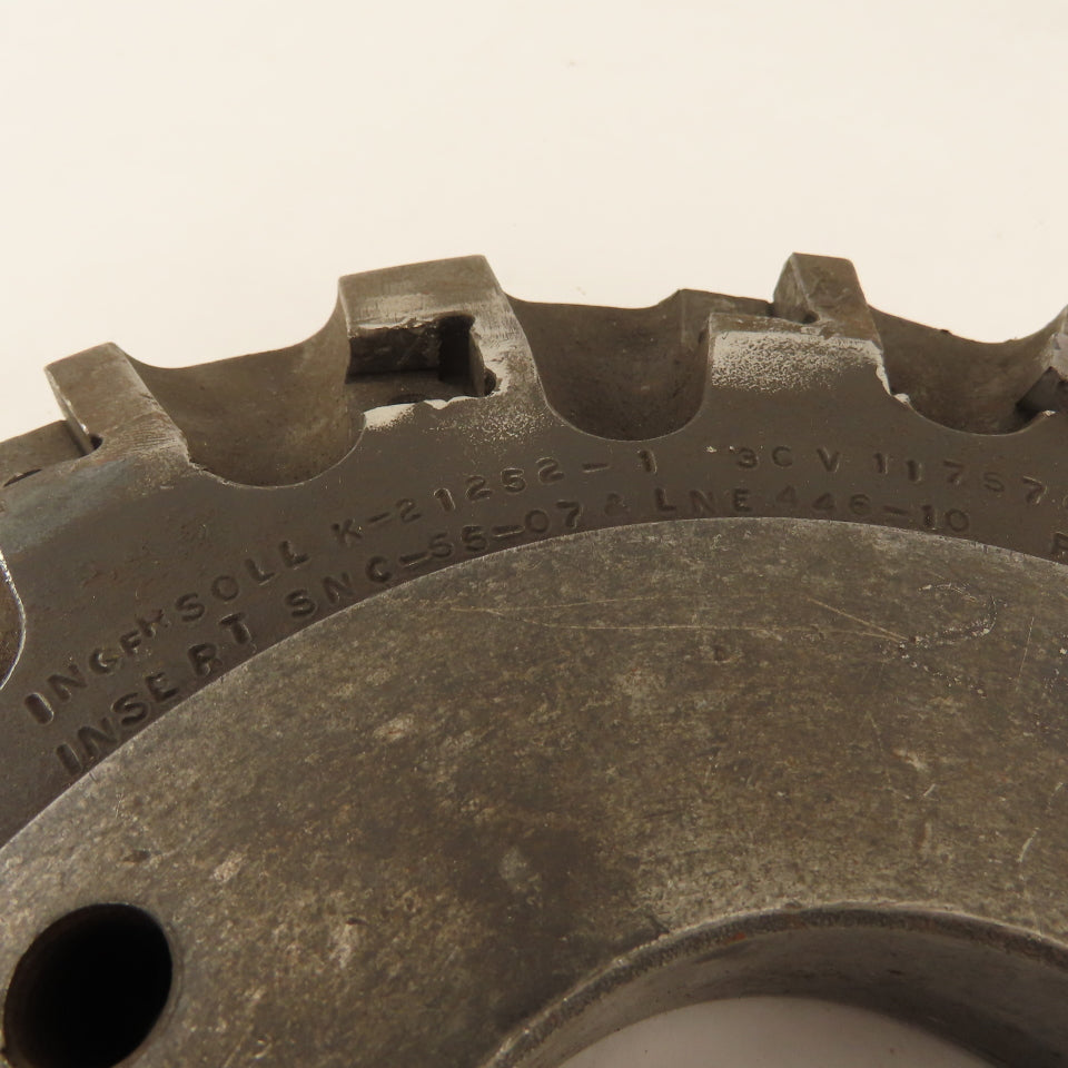 Ingersoll 10-3/4" Indexing Insert Holder Face Mill 3" Keyed Bore