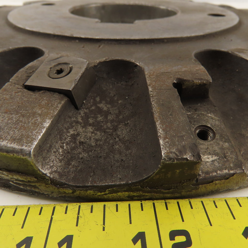 Ingersoll 10-3/4" Indexing Insert Holder Face Mill 3" Keyed Bore