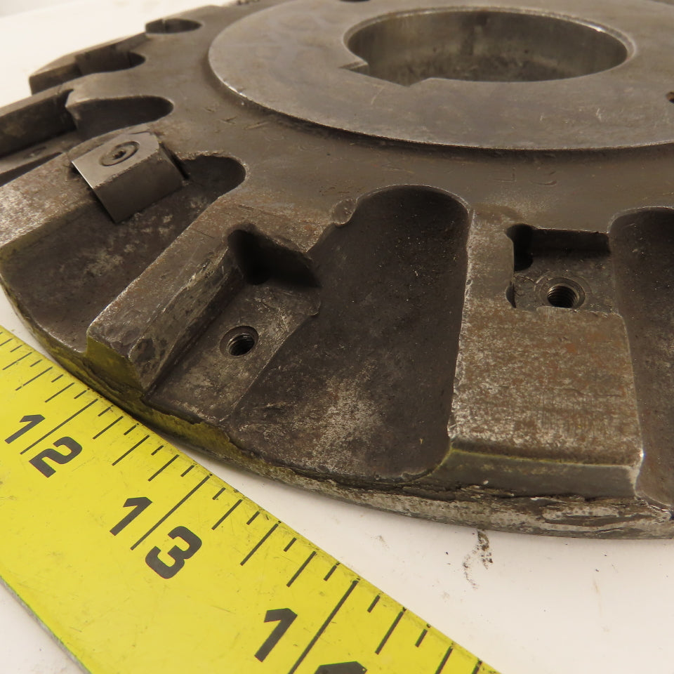 Ingersoll 10-3/4" Indexing Insert Holder Face Mill 3" Keyed Bore