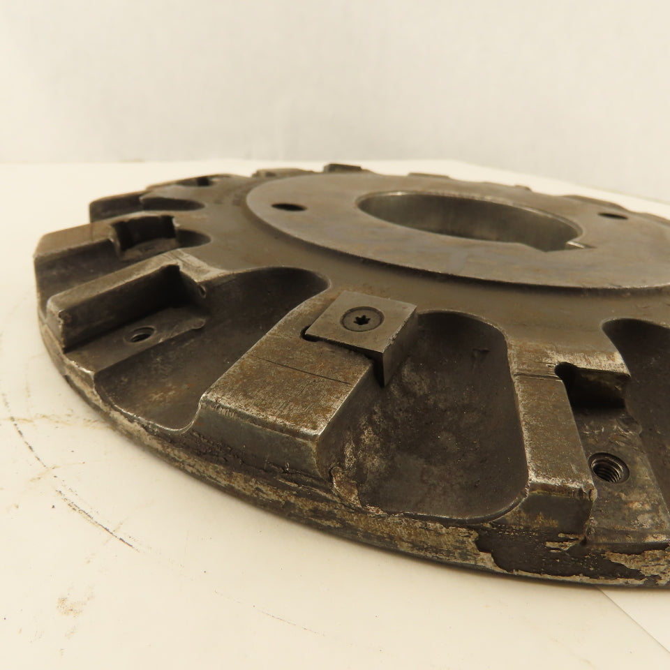 Ingersoll 10-3/4" Indexing Insert Holder Face Mill 3" Keyed Bore