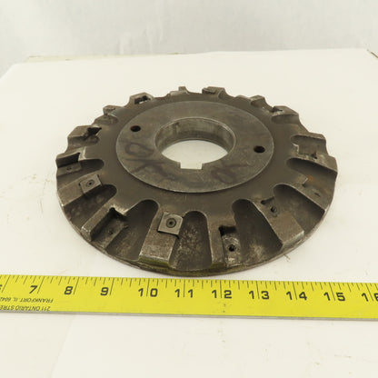 Ingersoll 10-3/4" Indexing Insert Holder Face Mill 3" Keyed Bore