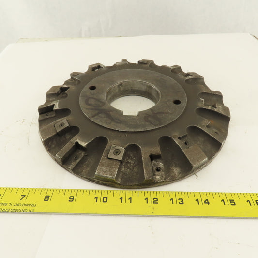 Ingersoll 10-3/4" Indexing Insert Holder Face Mill 3" Keyed Bore