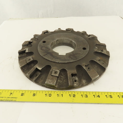 Ingersoll 10-3/4" Indexing Insert Holder Face Mill 3" Keyed Bore