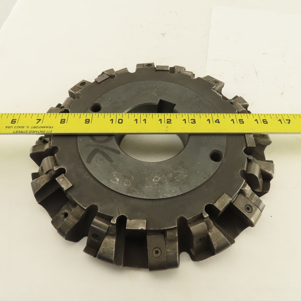 57W8L1015L02 10" Indexing Insert Holder Face Mill 3" Keyed Bore