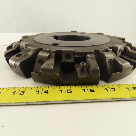 57W8L1015L02 10" Indexing Insert Holder Face Mill 3" Keyed Bore