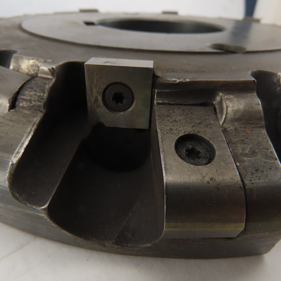 57W8L1015L02 10" Indexing Insert Holder Face Mill 3" Keyed Bore