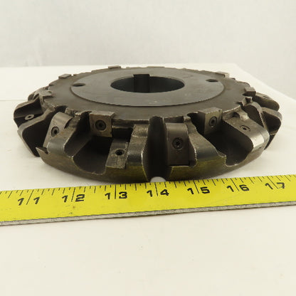 57W8L1015L02 10" Indexing Insert Holder Face Mill 3" Keyed Bore