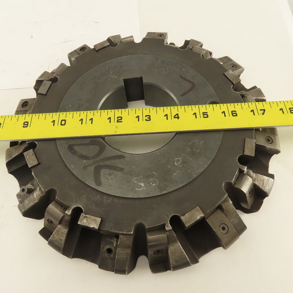 57W8L1015L02 10" Indexing Insert Holder Face Mill 3" Keyed Bore