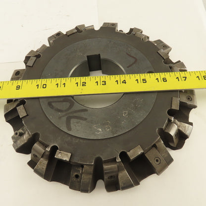 57W8L1015L02 10" Indexing Insert Holder Face Mill 3" Keyed Bore