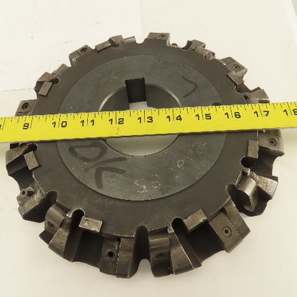 57W8L1015L02 10" Indexing Insert Holder Face Mill 3" Keyed Bore