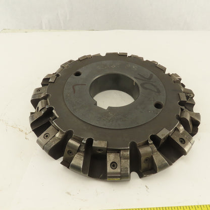 57W8L1015L02 10" Indexing Insert Holder Face Mill 3" Keyed Bore