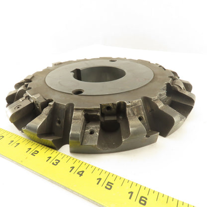 57W8L1015R02 10" Indexing Insert Holder Face Mill 3" Keyed Bore