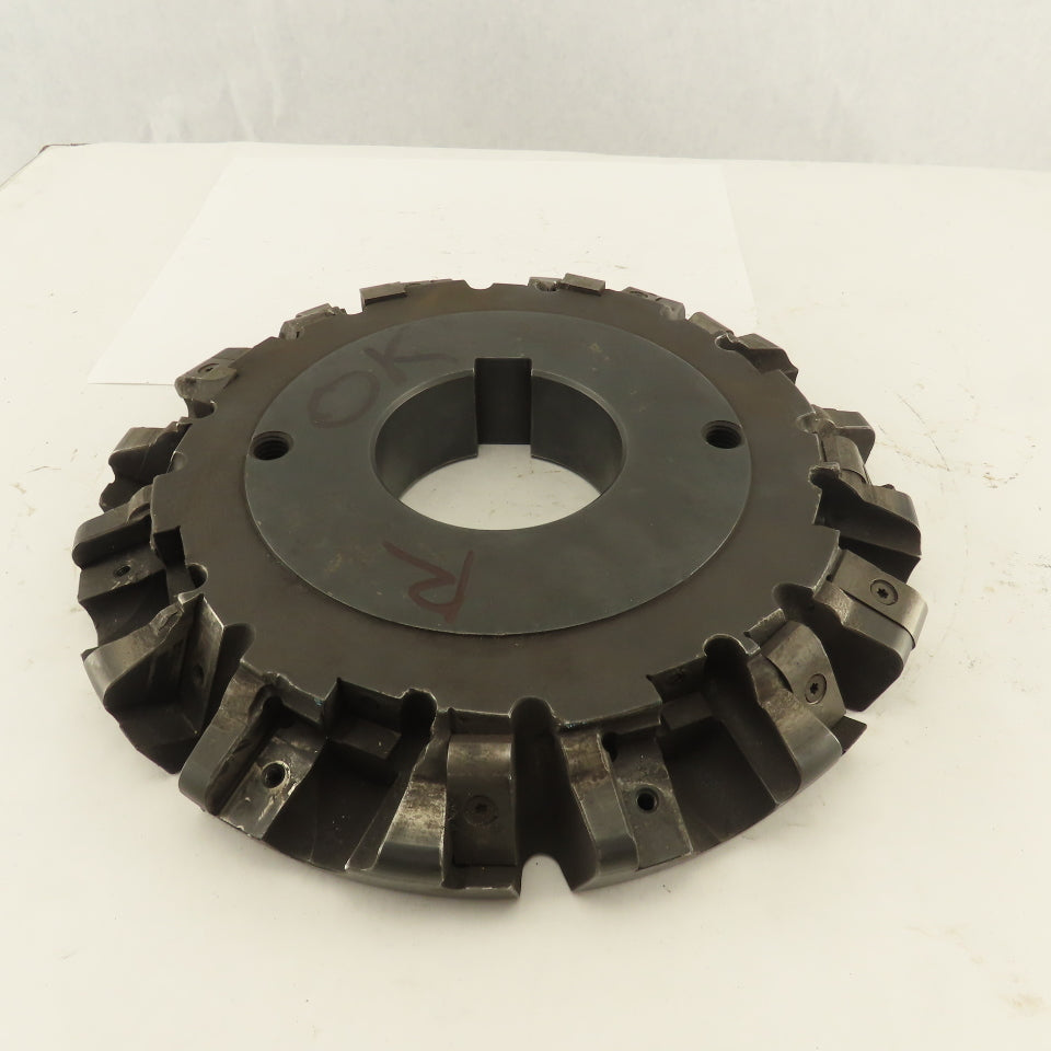 57W8L1015R02 10" Indexing Insert Holder Face Mill 3" Keyed Bore