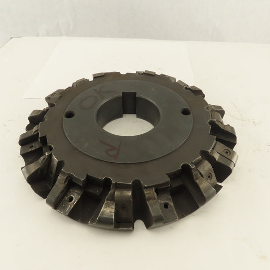 57W8L1015R02 10" Indexing Insert Holder Face Mill 3" Keyed Bore
