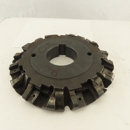 57W8L1015R02 10" Indexing Insert Holder Face Mill 3" Keyed Bore