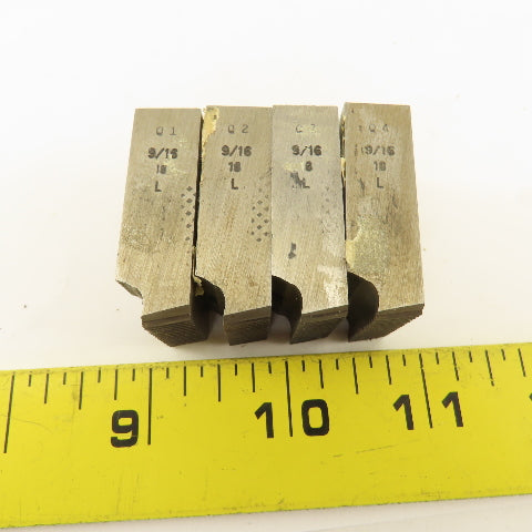 Geometric 1"-18 Fine Thread Chaser Set Of 4