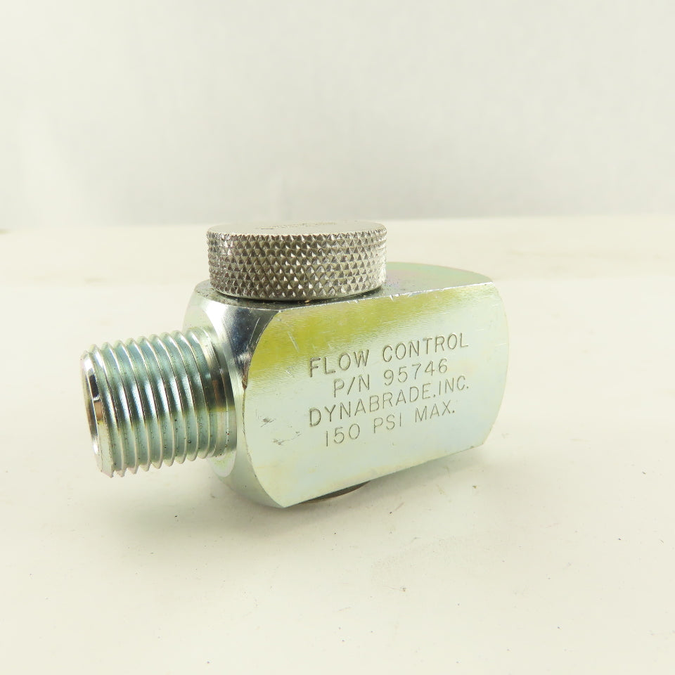 Dynabrade 95746 3/8 Male x 3/8 Female Ported Abrasive Tool Air Flow Regulator