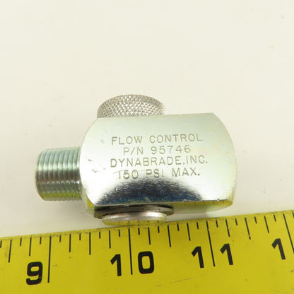 Dynabrade 95746 3/8 Male x 3/8 Female Ported Abrasive Tool Air Flow Regulator