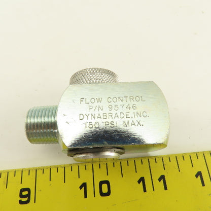 Dynabrade 95746 3/8 Male x 3/8 Female Ported Abrasive Tool Air Flow Regulator