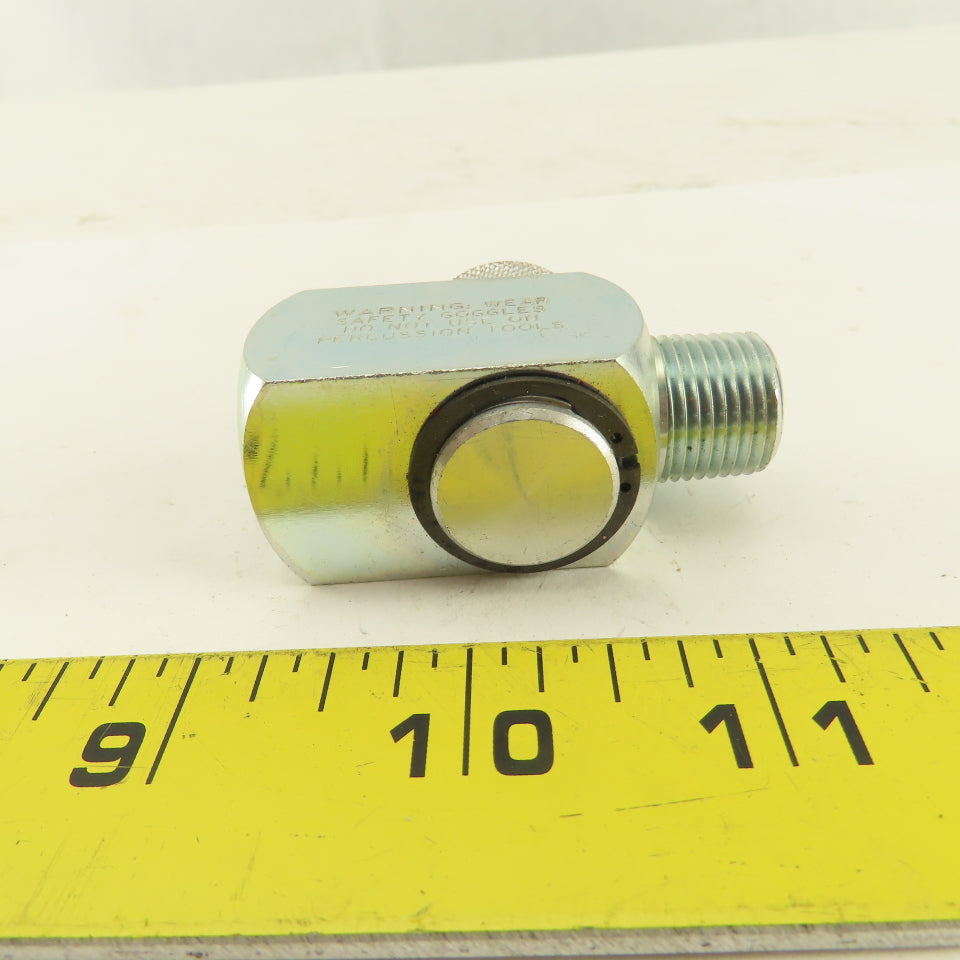 Dynabrade 95746 3/8 Male x 3/8 Female Ported Abrasive Tool Air Flow Regulator