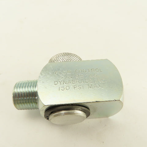 Dynabrade 95746 3/8 Male x 3/8 Female Ported Abrasive Tool Air Flow Regulator