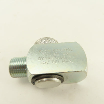 Dynabrade 95746 3/8 Male x 3/8 Female Ported Abrasive Tool Air Flow Regulator