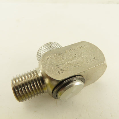 Dynabrade 95745 1/4 Male x 1/4 Female Ported Abrasive Tool Air Flow Regulator