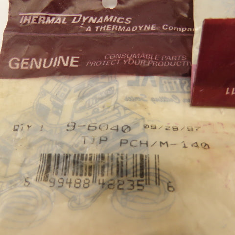 Thermal Dynamics (3) 9-6037 (1) 9-6040 .110 Plasma Cutter Gouging Tips Lot Of 4