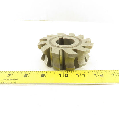 Goddard & Goddard M2-7FCT 3-3/4" OD 12T  Form Mill Cutter Rake GR .326