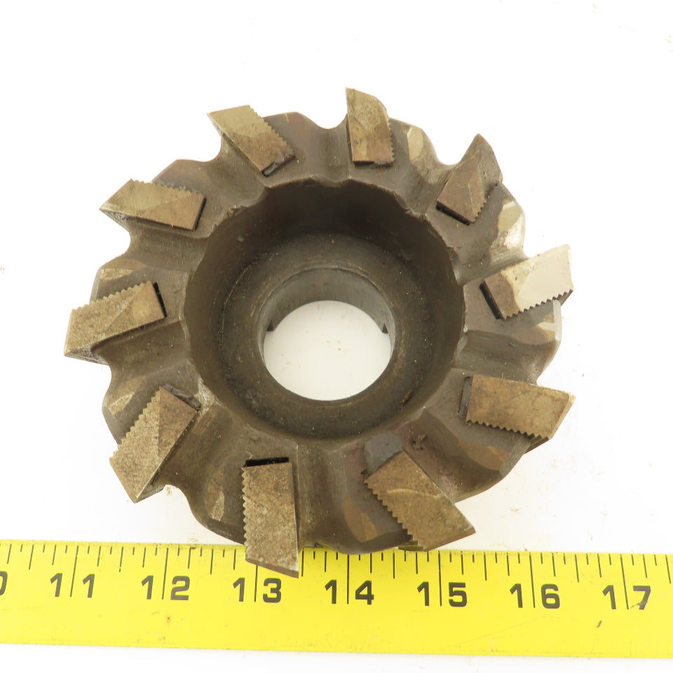 The OK Tool Company 4-3/4" OD 10 Indexing Cutter Face End Mill 1-1/2" Bore 2"W