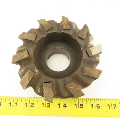 The OK Tool Company 4-3/4" OD 10 Indexing Cutter Face End Mill 1-1/2" Bore 2"W