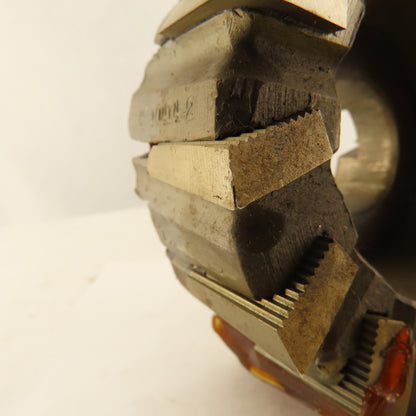 The OK Tool Co. A-6505M 4-7/8" OD 14T Indexing Face End Mill Cutter 1-1/2" Bore