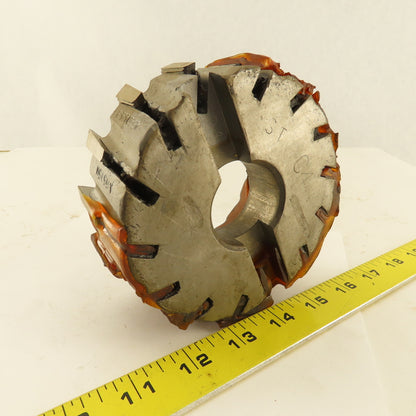 The OK Tool Co. A-6505M 4-7/8" OD 14T Indexing Face End Mill Cutter 1-1/2" Bore