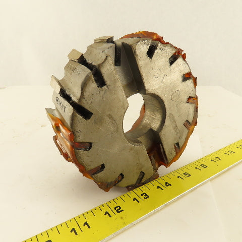 The OK Tool Co. A-6505M 4-7/8" OD 14T Indexing Face End Mill Cutter 1-1/2" Bore